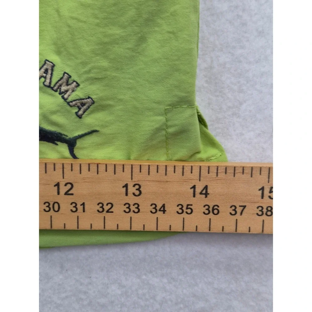 Tommy Bahama Swim Trunks Men's Medium Lime Green Mesh Lined